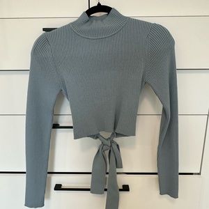 Zara cropped sweater